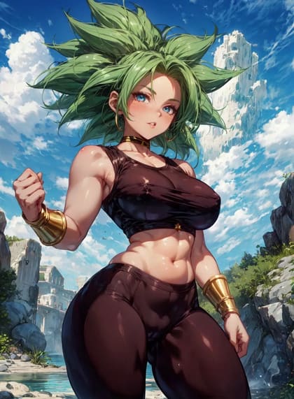 Kefla - Female Saiyan Fusion profile preview