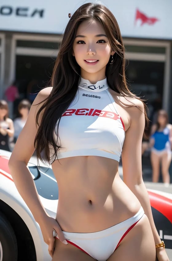 Racing Trophy Hostess.
