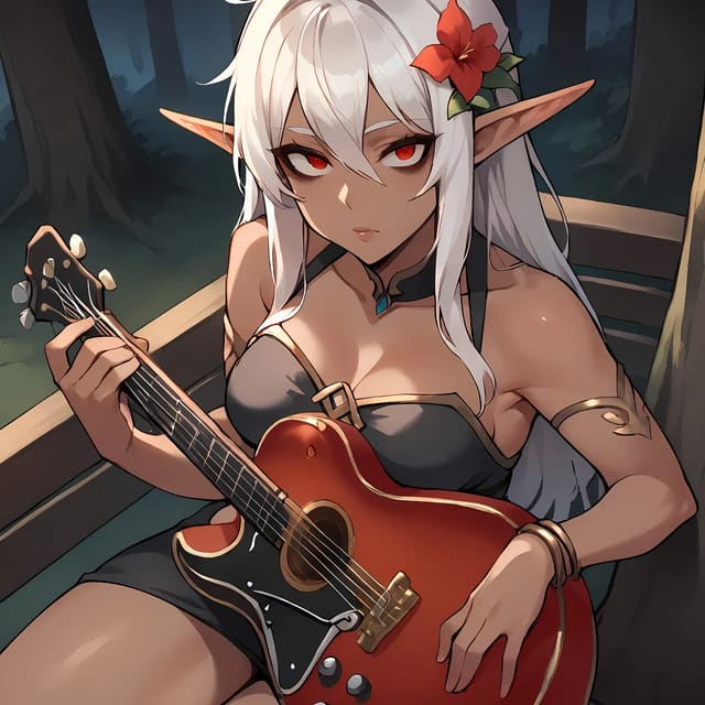 Selline - Jaded Dark Elf preview